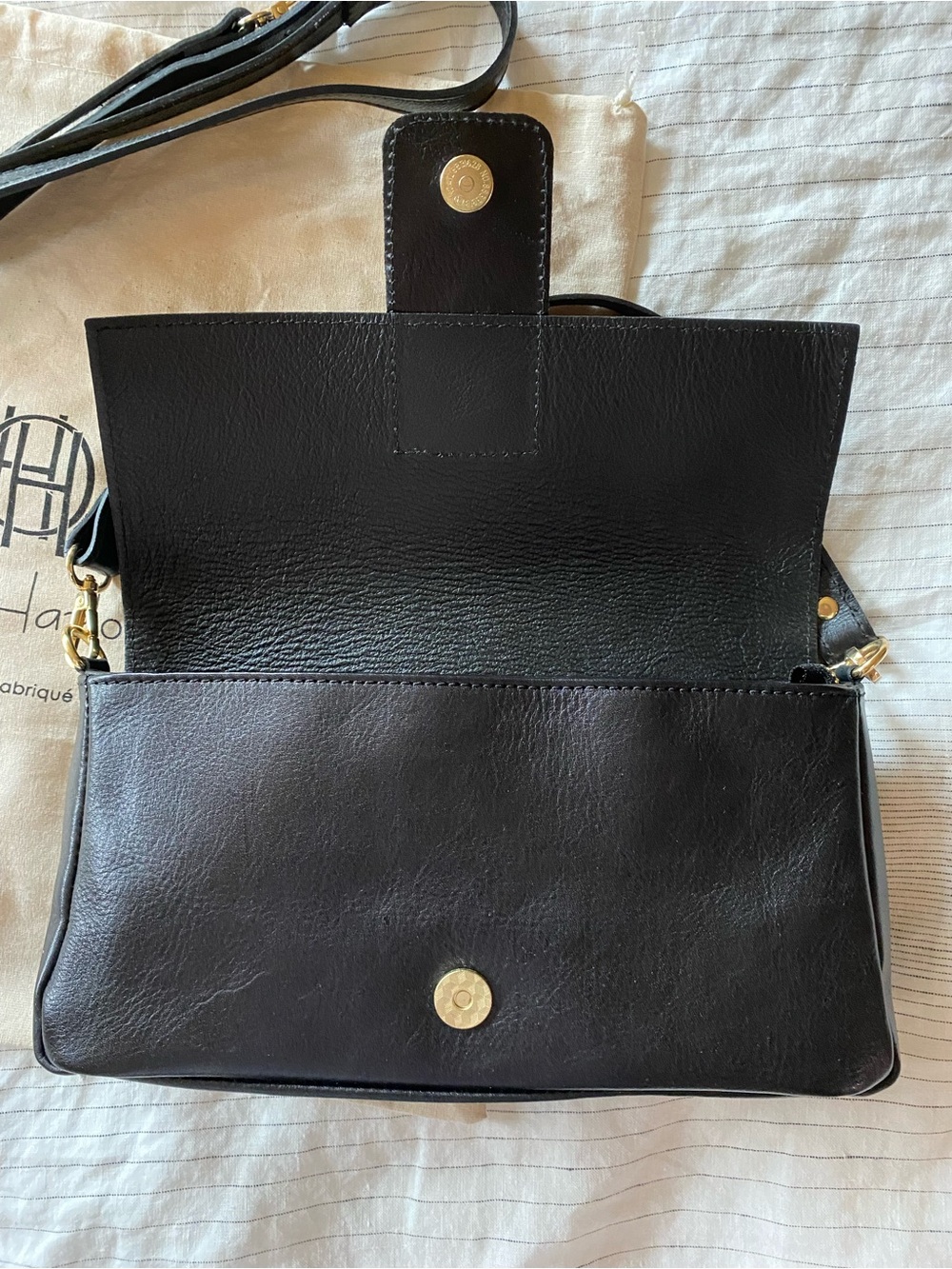 House of Harlow 1960 Leather Snake Bag Black Like New - Picture 4 of 6
